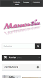 Mobile Screenshot of mannou-deco.com